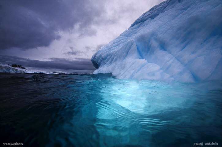 Antarctica ice by Anatoly Beloshchin