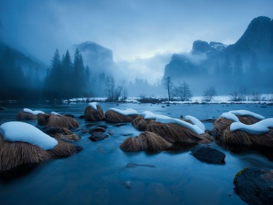 Merced River, Yosemite National Park – Photograph by Michael Melford